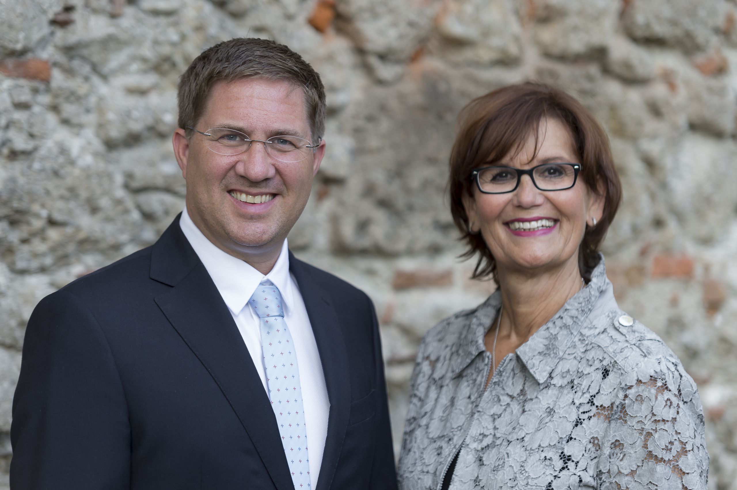 Bürgermeister mit Stadträtin Josseck-Herdt