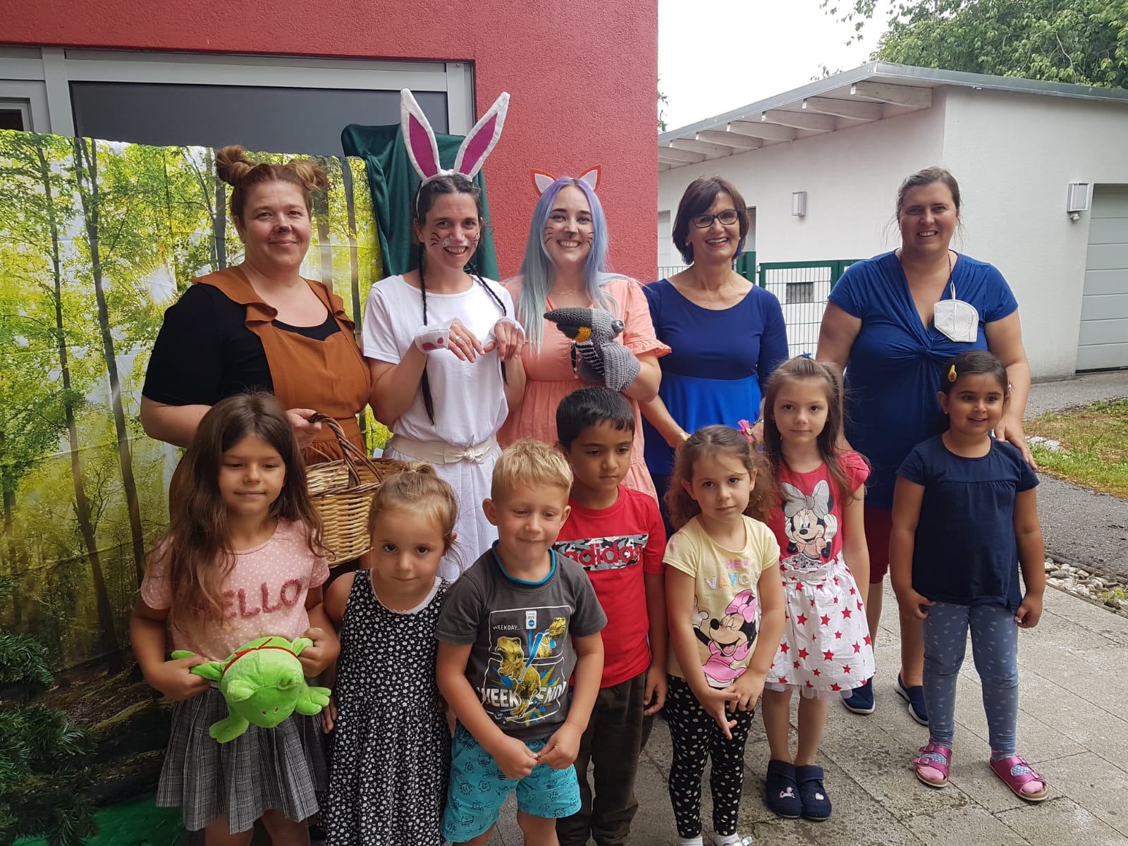 Das Englischteam mit Generationen-Stadträtin Josseck-Herdt