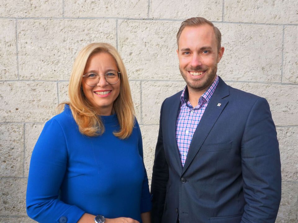 Vizebürgermeisterin Christa Raggl-Mühlberger und Stadtrat Ralph Schäfer
